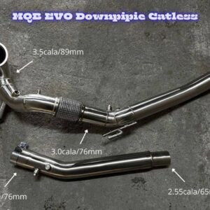 Downpipe MQB EVO 3.5”  Golf 8R / S3 8Y / Cupra Formentor